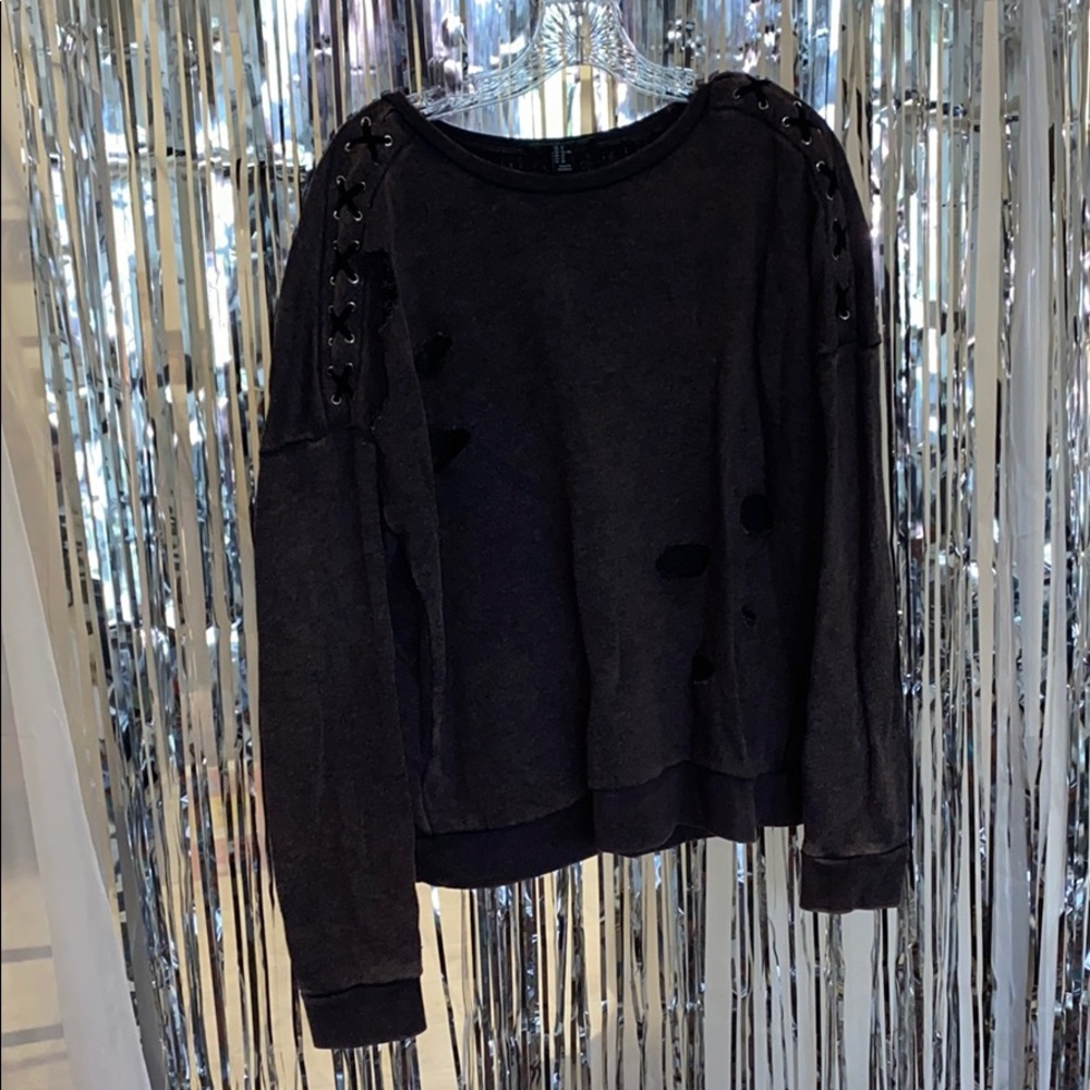 Distressed Sweatshirt